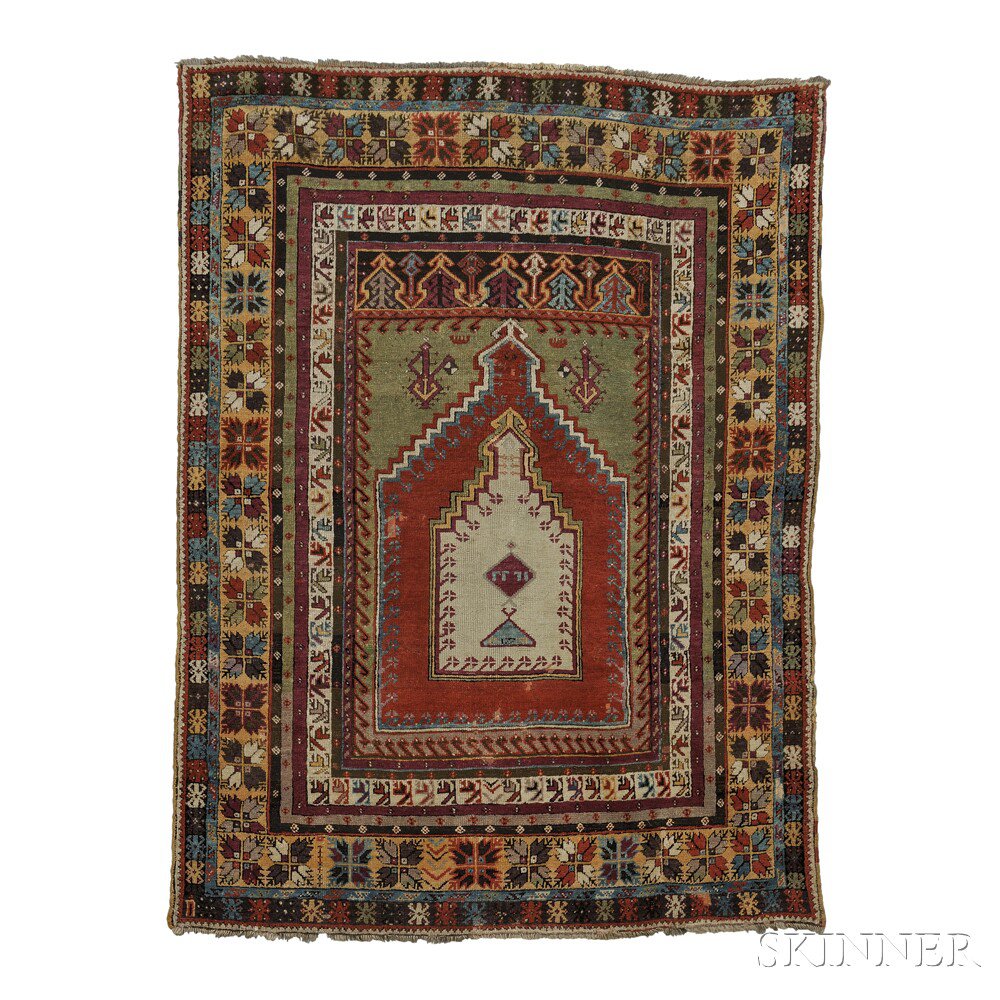 Appraisal: Kirshehir Prayer Rug West Anatolia third quarter th century the