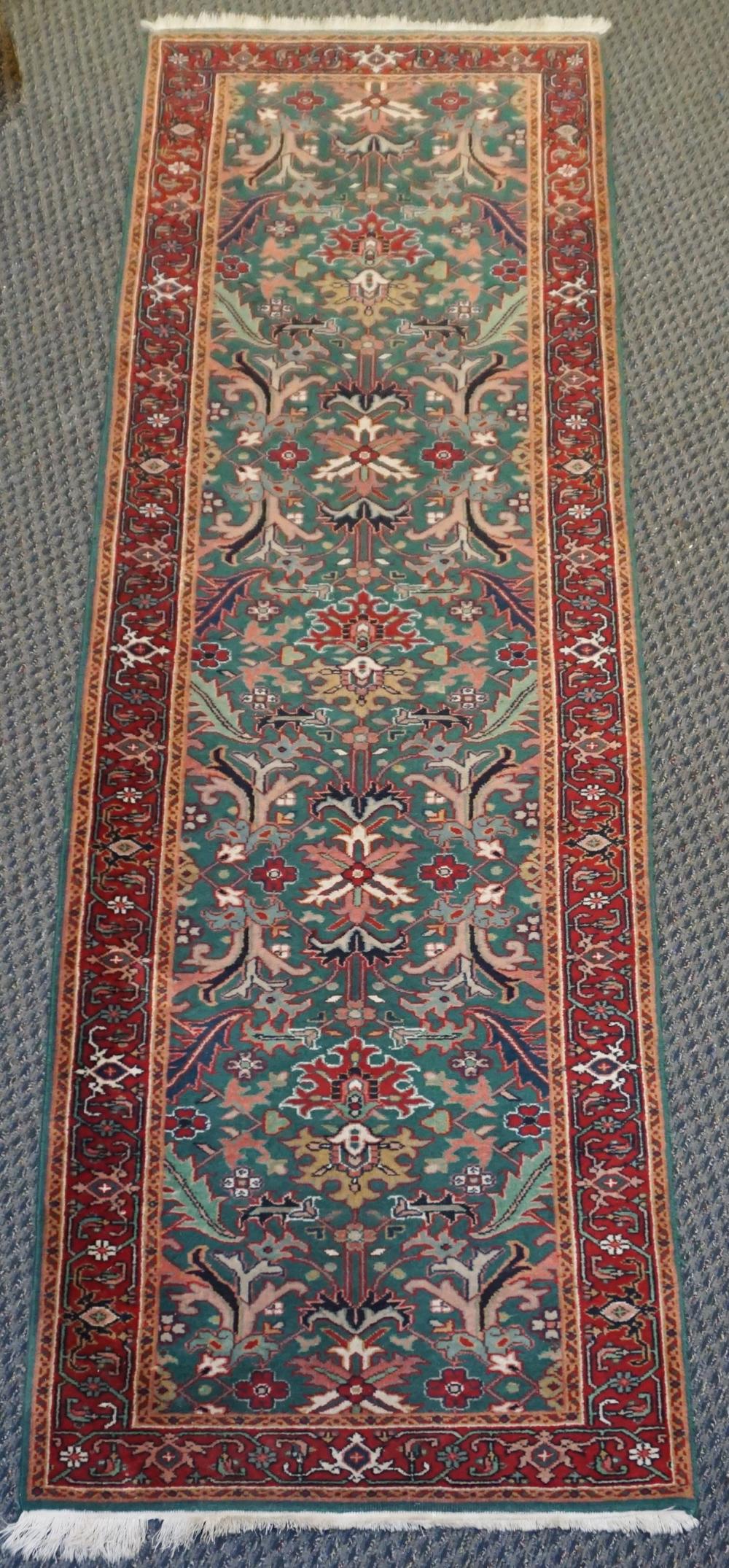 Appraisal: Indo-Tabriz Runner ft in x ft in