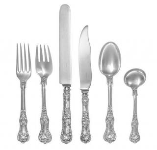 Appraisal: An American Silver Flatware Service Tiffany Co New York NY