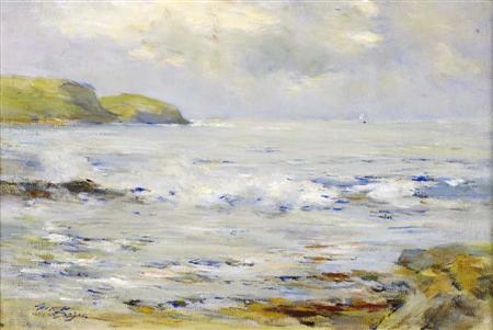 Appraisal: WILLIAM MILLER FRAZER R S A SCOTTISH - SEASCAPE MACHRIHANISH