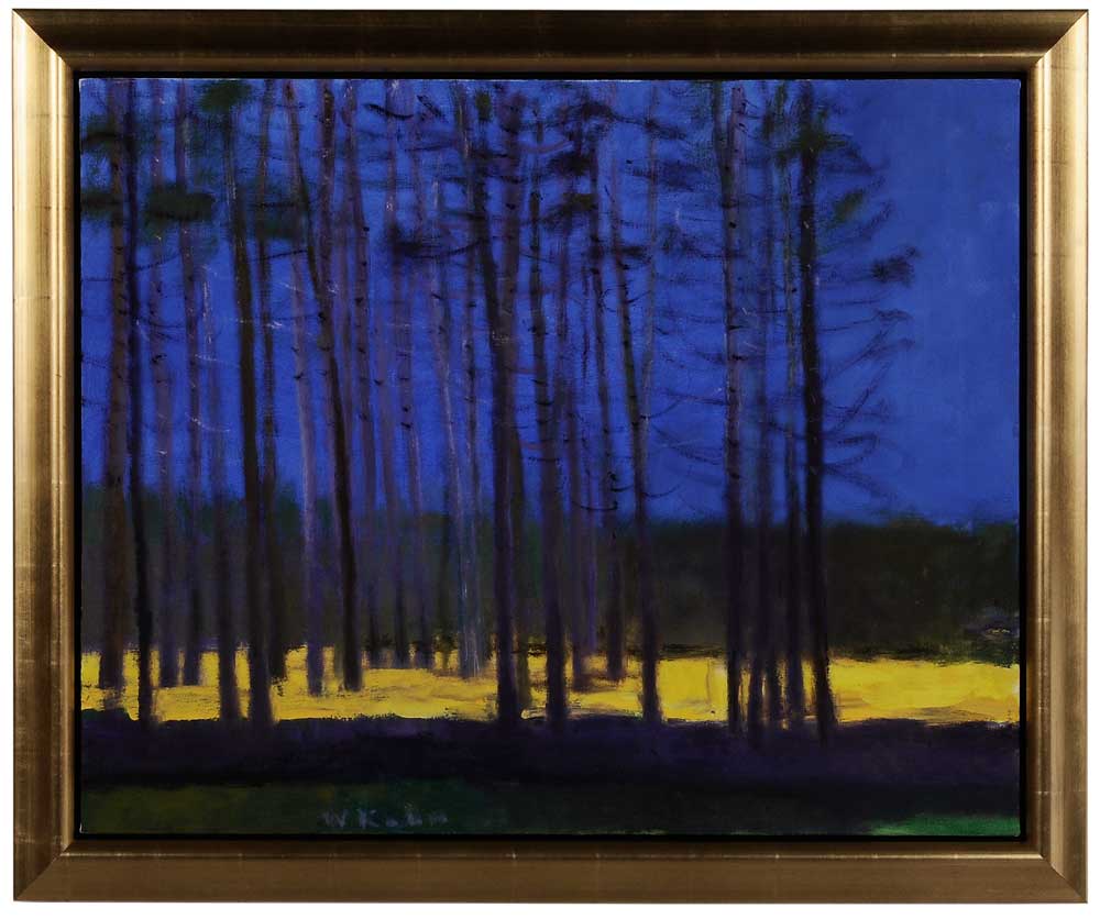 Appraisal: Wolf Kahn New York Vermont born Pines in Mississippi signed