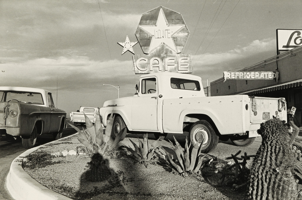 Appraisal: LEE FRIEDLANDER - Lone Star Caf Texas Silver print the