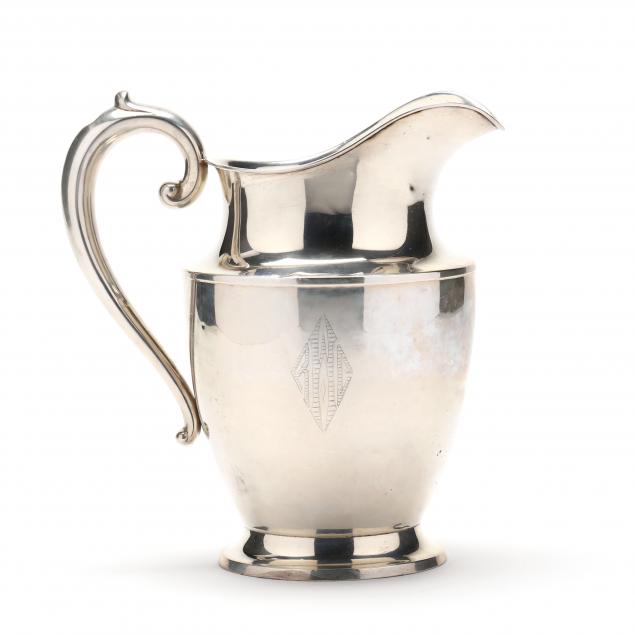 Appraisal: A Sterling Silver Water Pitcher by Wallace Pattern number pint