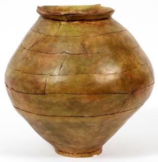 Appraisal: POTTERY VASE H DIA POTTERY VASE H DIA Having a