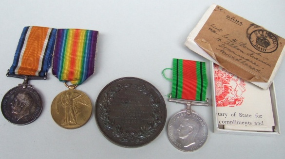 Appraisal: The - British War Medal and the - Victory Medal