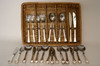 Appraisal: FLATWARE - Twenty-four piece set of sterling handle designer flatware