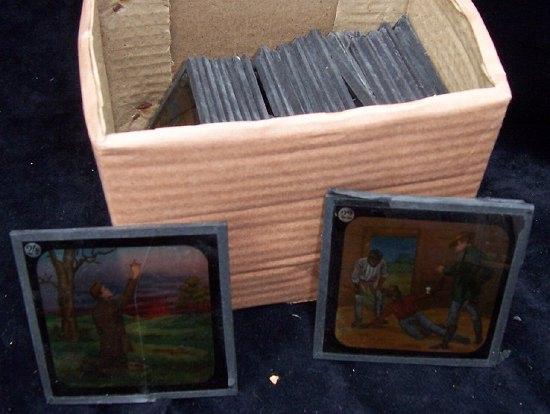 Appraisal: A quantity of lantern slides Jack and the Beanstalk and