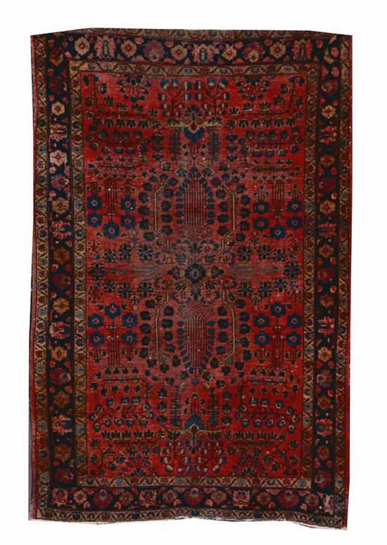 Appraisal: Antique Persian Sarouk carpets circa ' '' x ' ''