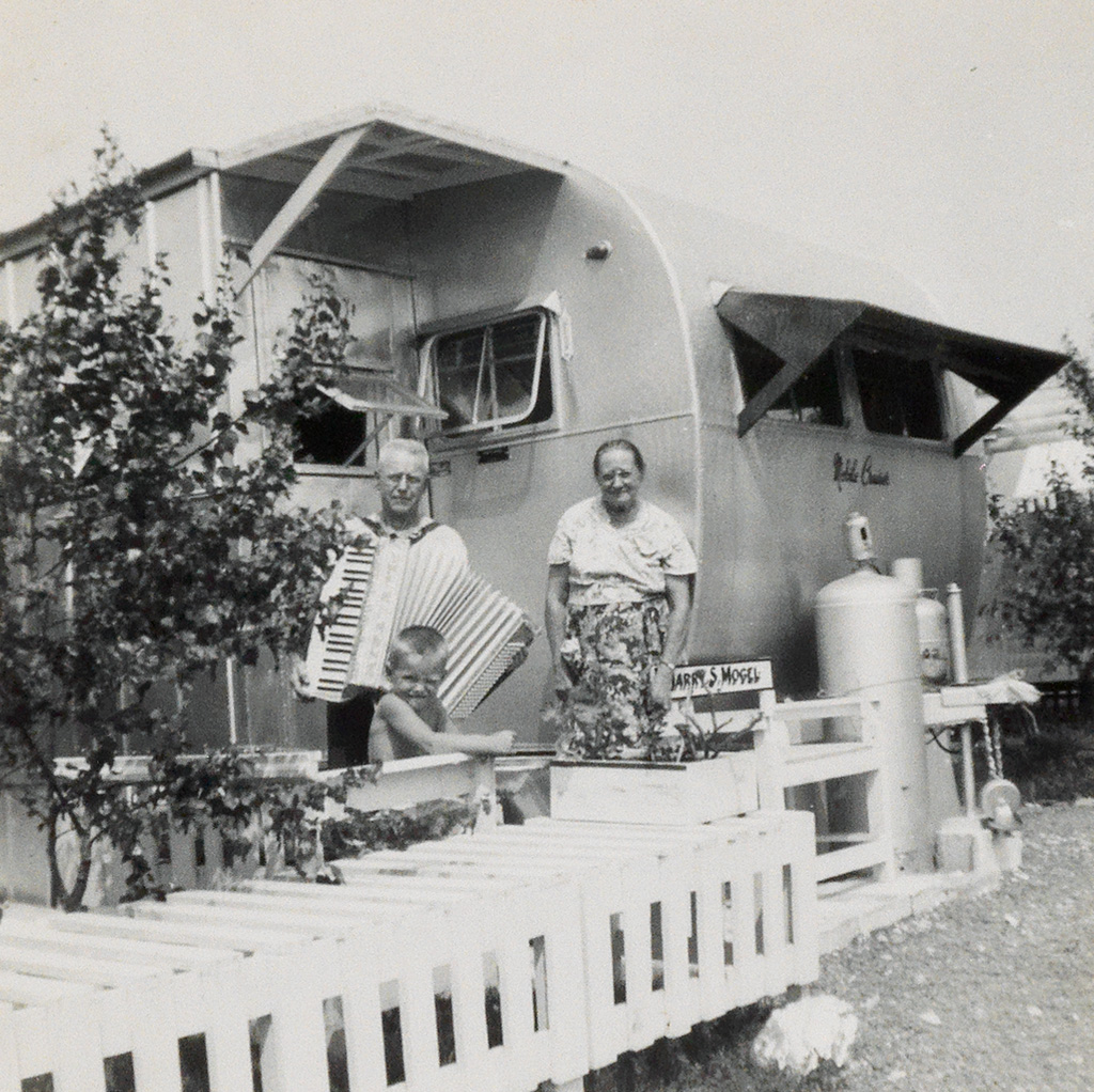 Appraisal: TRAILER PARK Group of more than photographs of denizens of