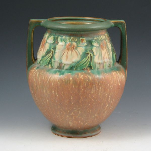 Appraisal: Roseville Dahlrose - vase Unmarked Mint tall by wide