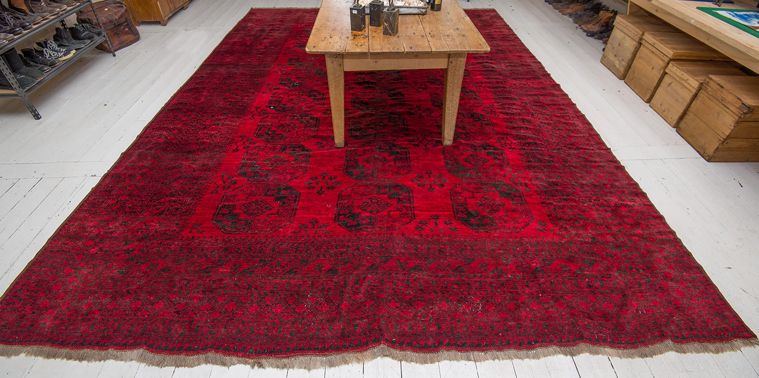 Appraisal: A LARGE AFGHAN BALOUCH RUG x cm