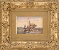 Appraisal: ATTRIBUTED TO JOSEPH MALLARD WILLIAM TURNER British - BUSY SHIPPING