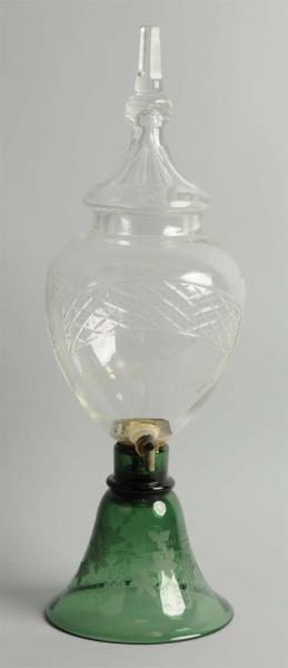 Appraisal: Early Cut Glass Brandy Dispenser This early brandy dispenser has