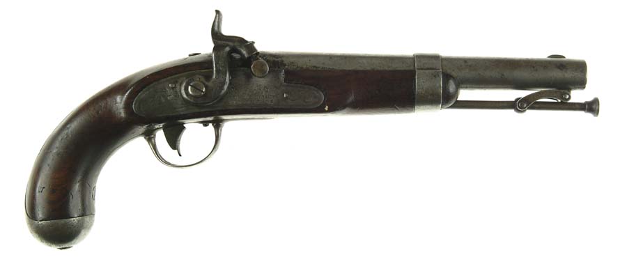 Appraisal: SOUTHERN PERCUSSION CONVERSION OF THE US MODEL FLINTLOCK PISTOL Standard