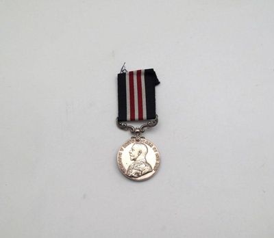 Appraisal: World War I a War-end Military Medal Geo V Sjt