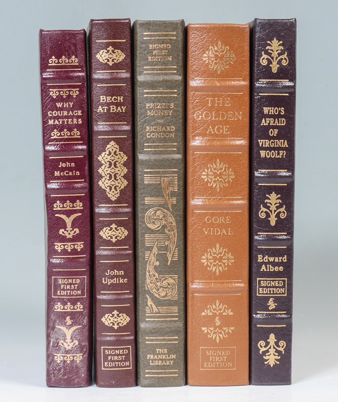 Appraisal: COLLECTION OF EASTON PRESS SIGNED ''FIRST EDITIONS'' VOLUMES Assembled approx