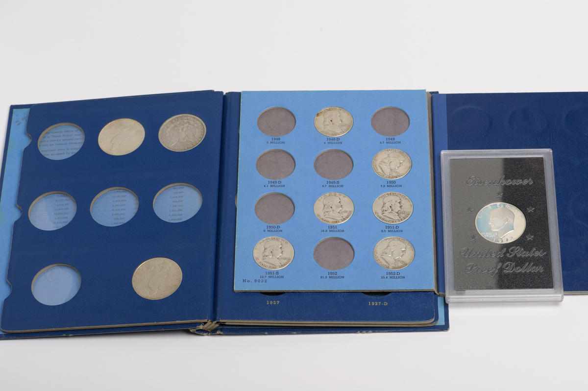 Appraisal: Miscellaneous US Coins Including -S Proof Franklin Half Dollars -D