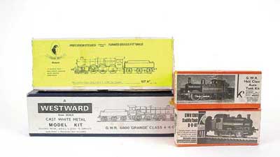 Appraisal: OO Gauge a group of unbuilt and part built Loco