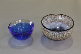 Appraisal: A Kosta Boda bowl with Orrefors bowl