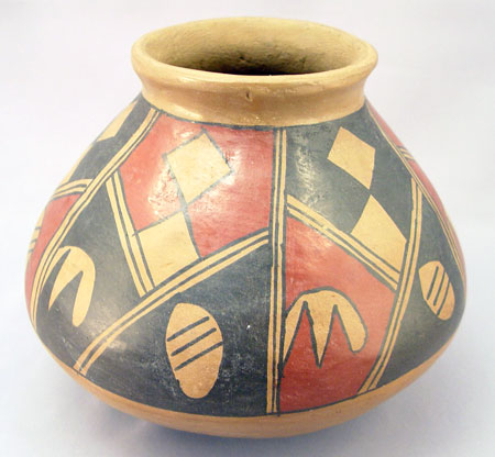 Appraisal: SOUTHWEST NATIVE AMERICAN POTTERY OLLA Water storage jar Artist signed