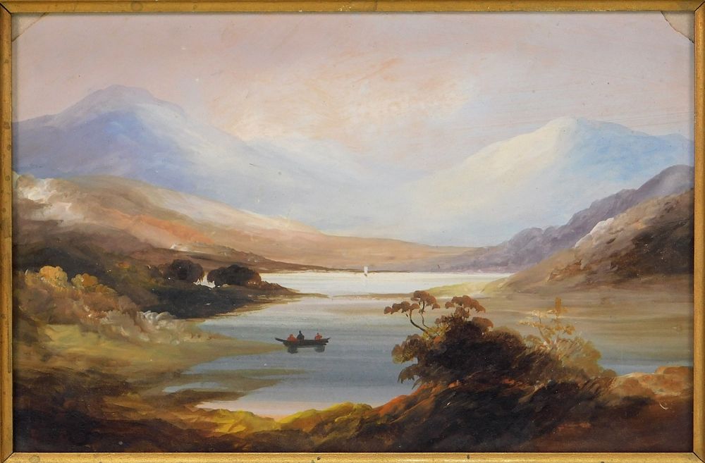 Appraisal: C Hudson River School O B Landscape Painting United States