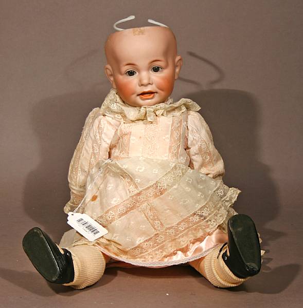 Appraisal: Kammer amp Reinhardt Bisque headed doll A S amp H