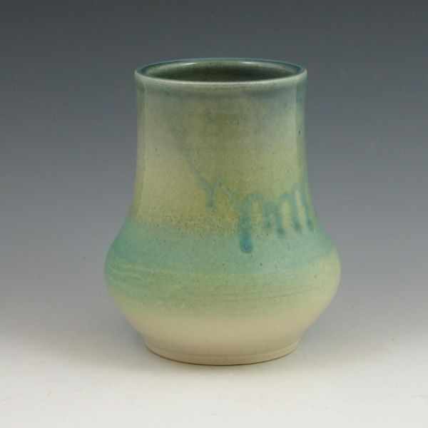 Appraisal: Seiz Pottery Arts Crafts vase by John Seiz in green