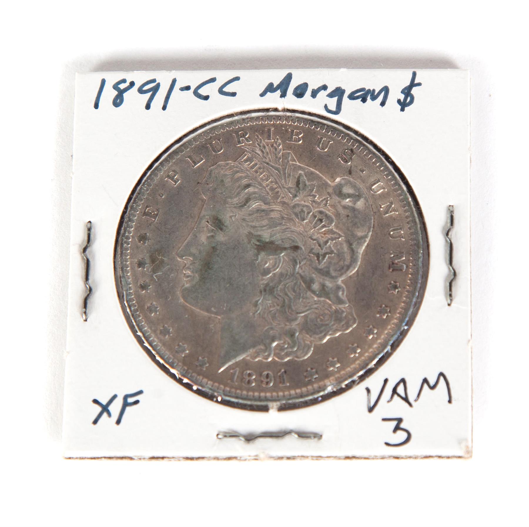 Appraisal: CARSON CITY MORGAN SILVER DOLLAR VAM- Possibly XF grade