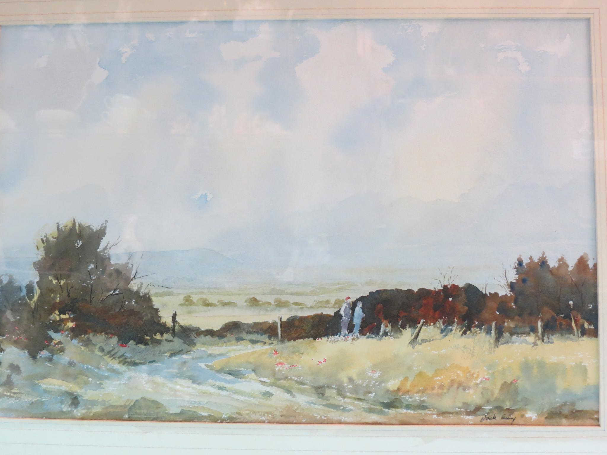 Appraisal: Jack Amey - group of four watercolours Sussex views and