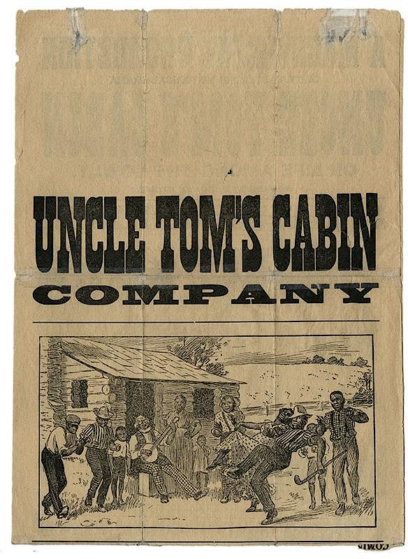 Appraisal: Uncle Tom s Cabin Theatrical Broadside Uncle Tom s Cabin