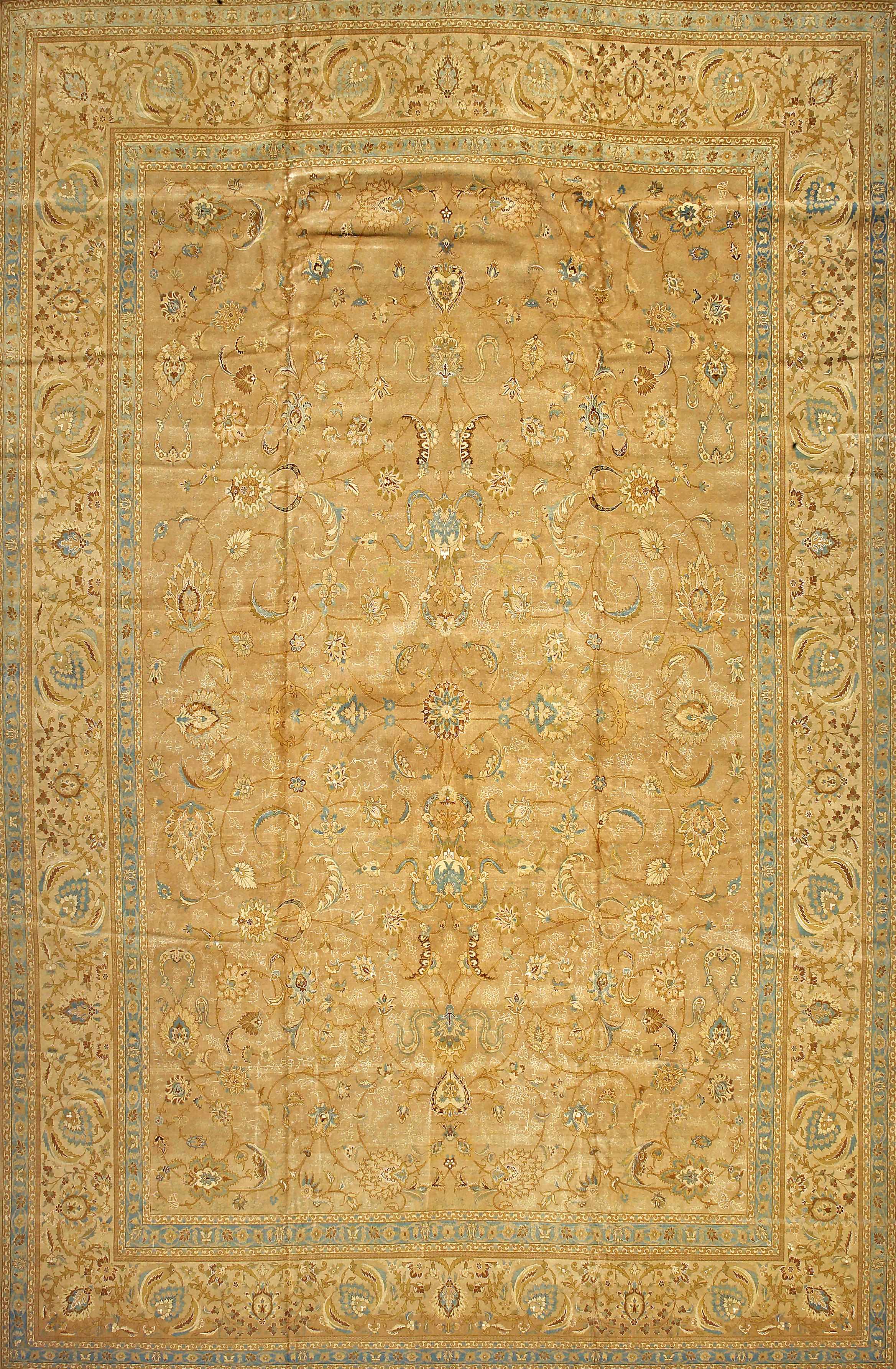 Appraisal: A Contemporary Tabriz carpet Northwest Persiasize approximately ft in x