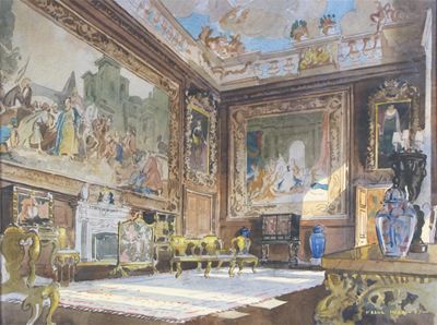 Appraisal: Harold Frank Hoar - The Queen's Audience Chamber at Windsor