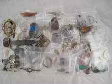 Appraisal: A mixed lot including a diamond set pencil AF chatelaine