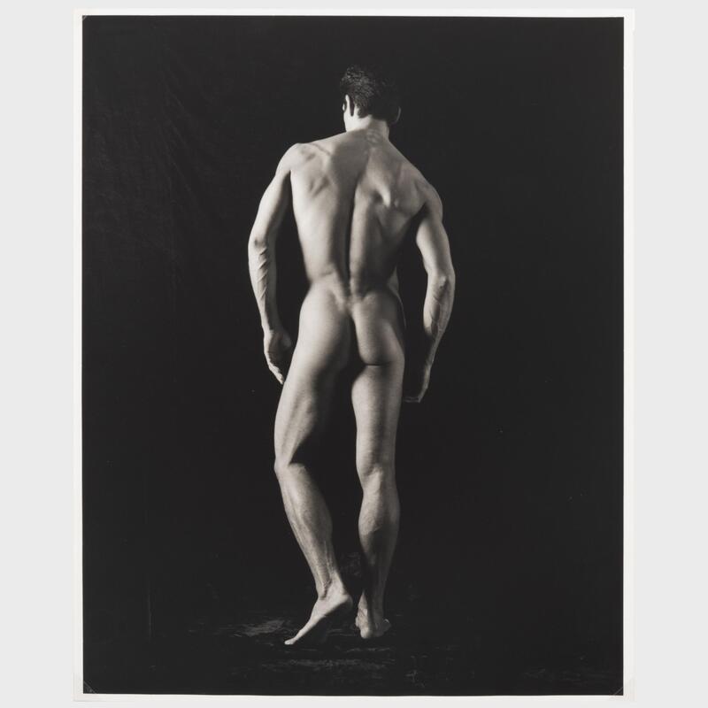 Appraisal: David Seidner - Untitled Nude B Gelatin silver print signed