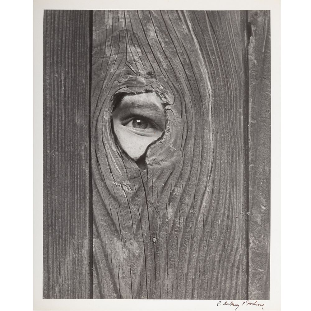 Appraisal: A Aubrey Bodine Eye Witness American - Gelatin silver print