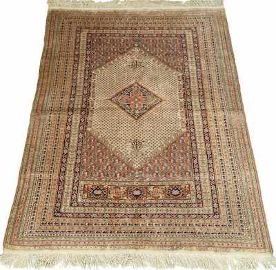 Appraisal: An Estate Pakistan Kashmir Prayer Rug Apprx '- x '-