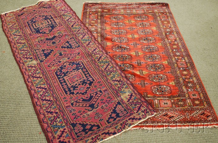 Appraisal: Two Oriental Rugs th century one Pakistani ft x ft