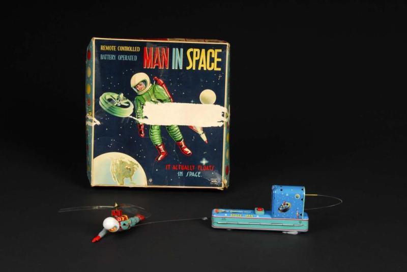 Appraisal: Man in Space Toy Description Japanese Made by Alps Working