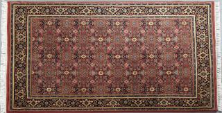 Appraisal: Rajasthan Bijar Carpet ' x ' Rajasthan Bijar Carpet '