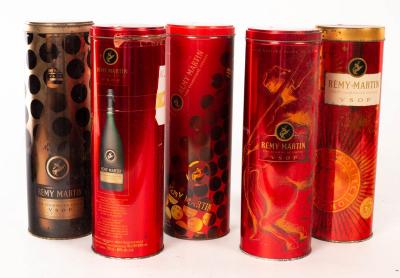 Appraisal: Cognac Remy Martin V S O P five cl bottles