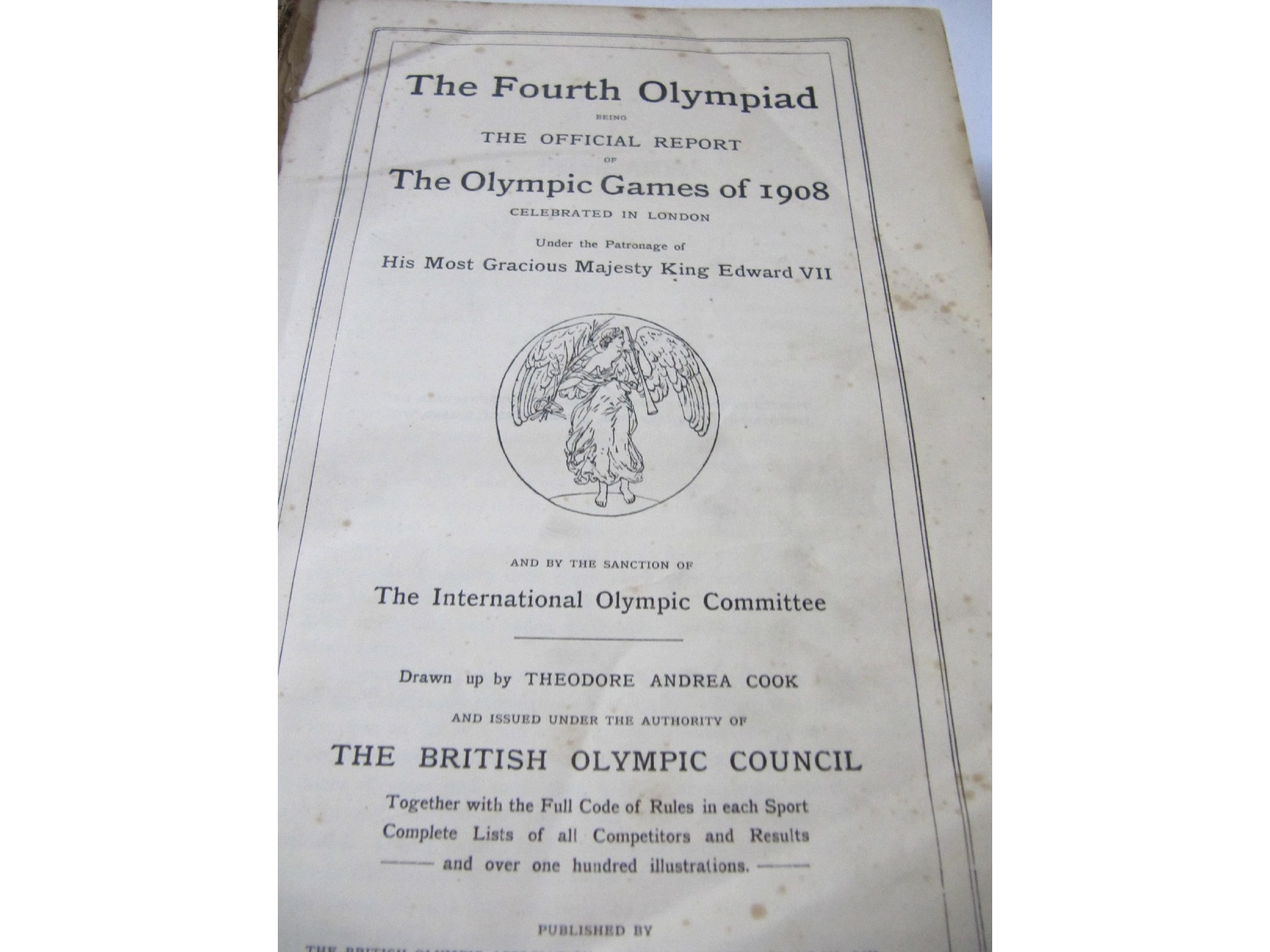 Appraisal: A copy of the fourth Olympiad London