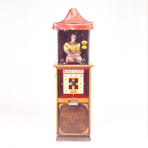 Appraisal: Genco's Horoscope and Fortune Teller vintage automaton composition and figure