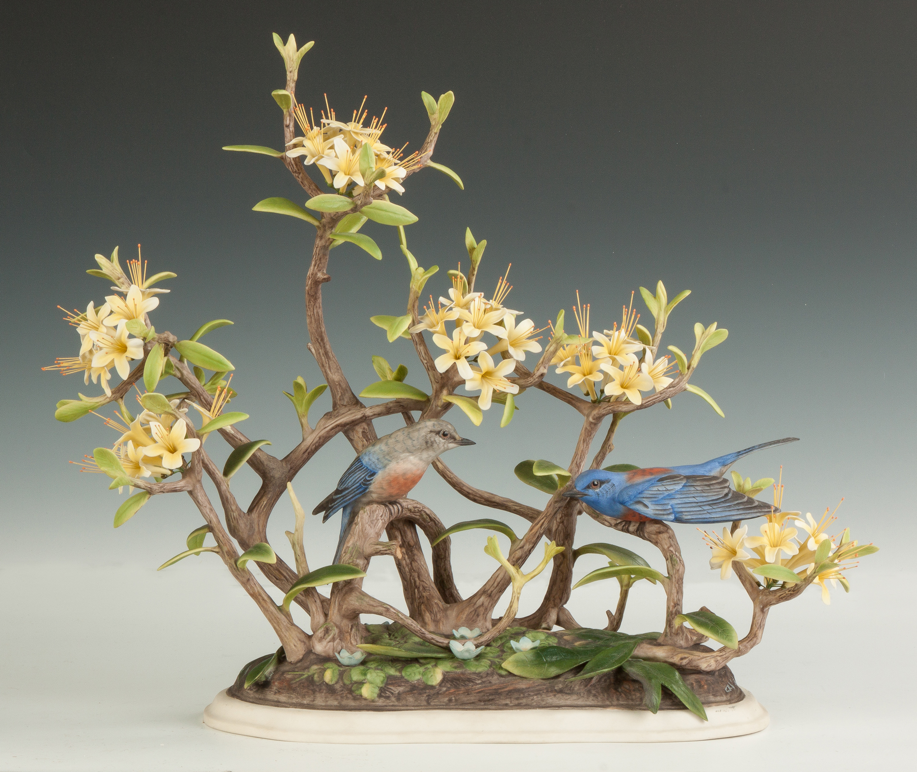 Appraisal: Boehm Porcelain Western Bluebirds