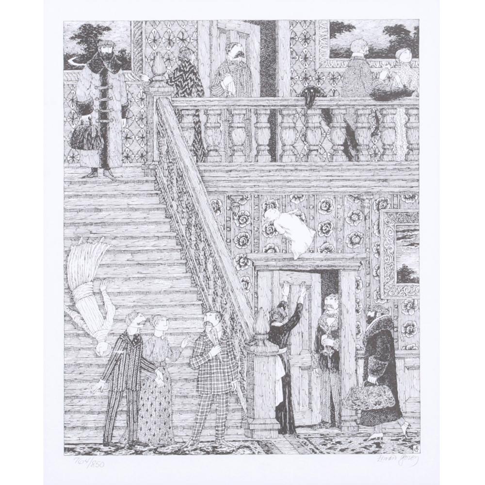 Appraisal: EDWARD GOREY AMERICAN - SERIES PRINTED FOR SIGNALS NATIONAL PUBLIC