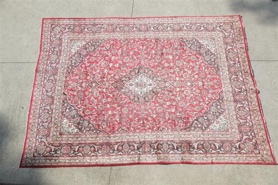 Appraisal: ORIENTAL RUG Iran mid th century Room size Kashan with