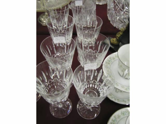 Appraisal: Fine Cut Crystal Goblets