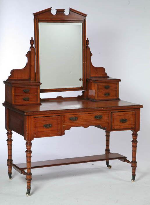 Appraisal: DRESSING TABLE AND MIRROR Probably England nd half- th century