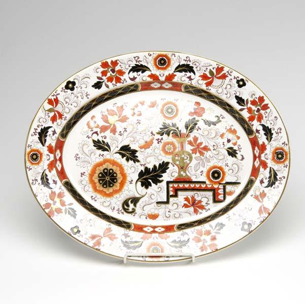 Appraisal: ASHWORTH IRONSTONE PLATTER Large oval platter with Imari style decoration