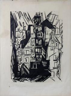 Appraisal: Print Lyonel Feininger Lyonel Feininger German American - Paris Hauser