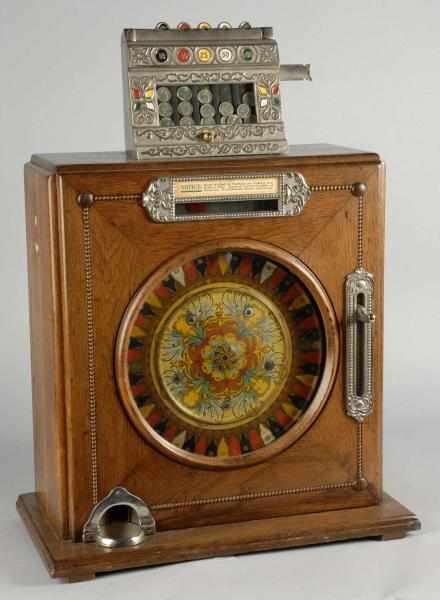 Appraisal: Mills Cent Brownie Coin-Op Machine Description Excellent restored condition Size